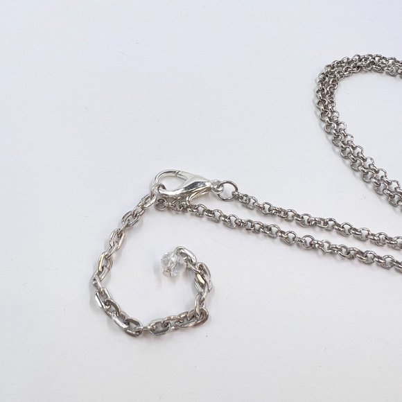 NWT – CJ & Banks – Starfish & Sand Dollar Pendant Silver Tone 20” Necklace - Picture 6 of 9